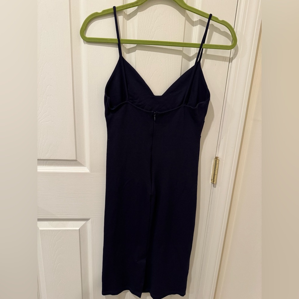 Lulu’s Small Navy Blue Strappy Fitted Cocktail Dress